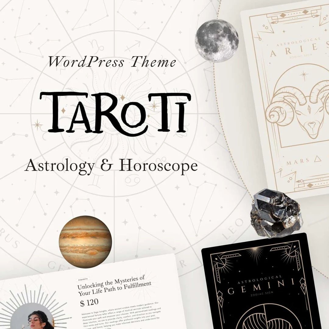 Taroti - Astrology & Horoscope WordPress Theme