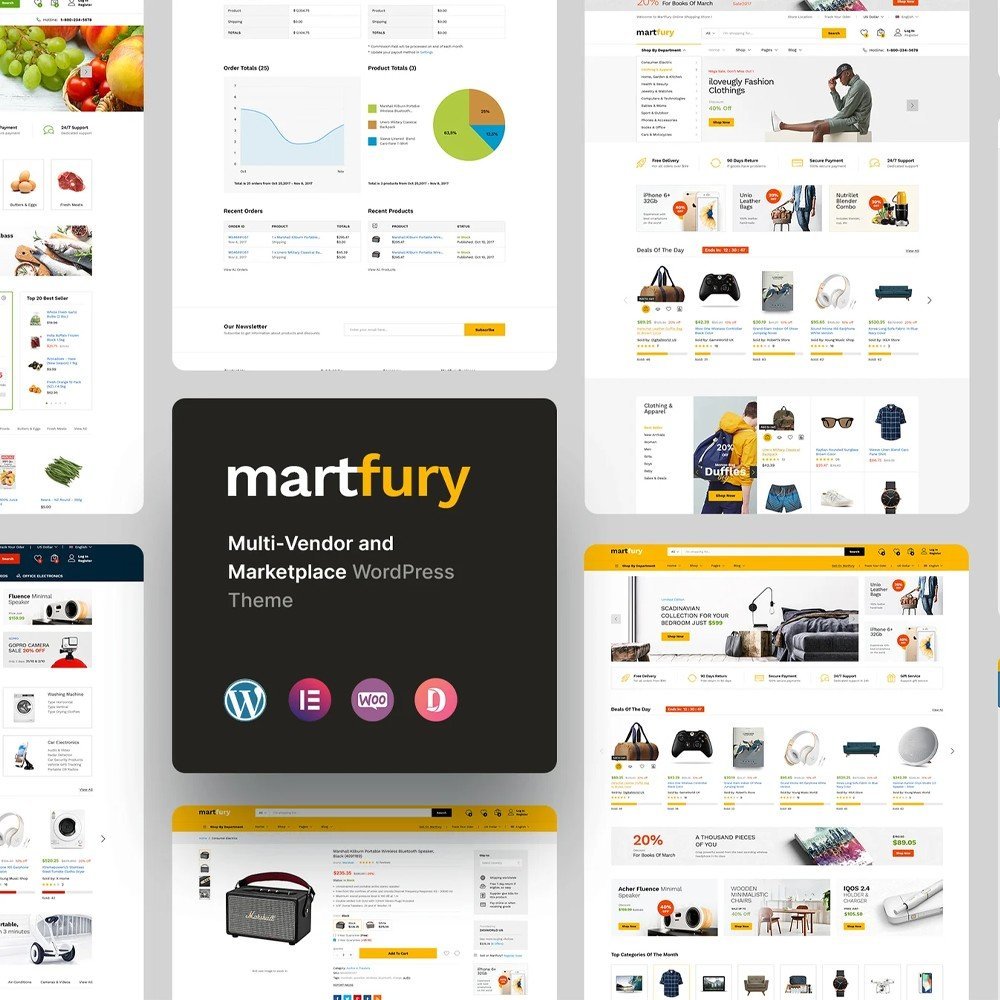 Martfury WooCommerce Marketplace WordPress Theme